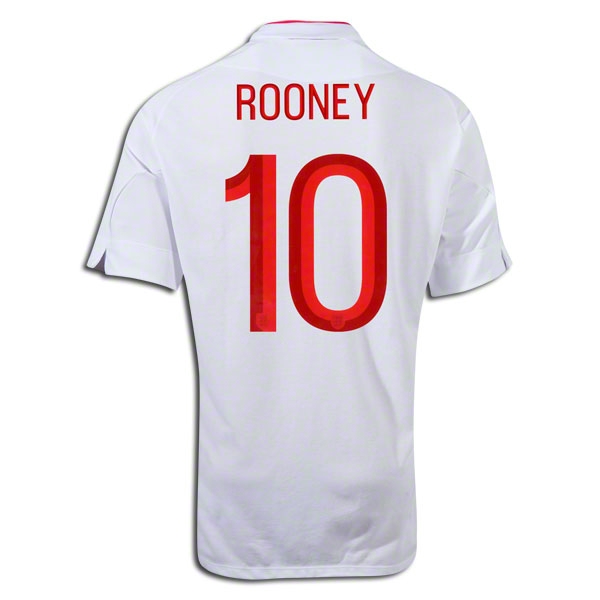 Umbro Wayne Rooney England Home Jersey 12/13