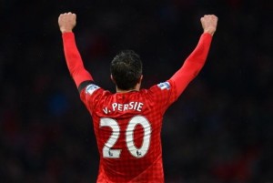 Robin van Persie of Manchester United (Photo by Shaun Botterill/Getty Images)