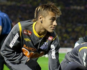 Neymar of Santos (Google Creative Commons)