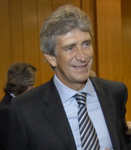 Manager Manuel Pellegrini (Wikimedia Commons)